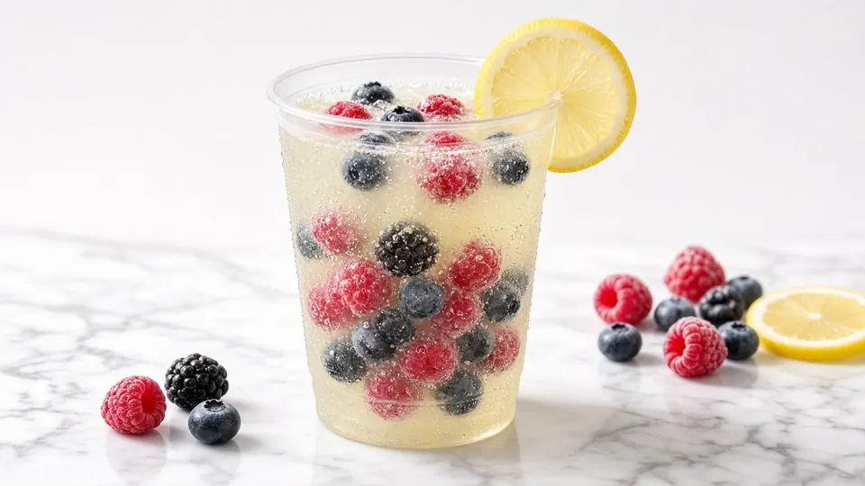 Bleacher Bucket cocktail made with AYO™ Lemonade + Vodka