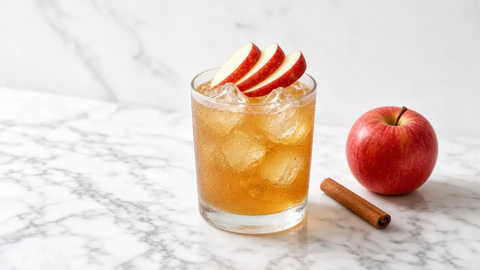 Chestnut Hill Cider cocktail made with AYO™ Lemonade + Vodka