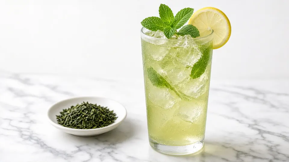 Clark Park Green Tea cocktail made with AYO™ Lemonade + Vodka