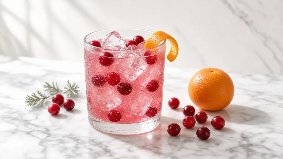 Cranberry Gobbler cocktail made with AYO™ Lemonade + Vodka