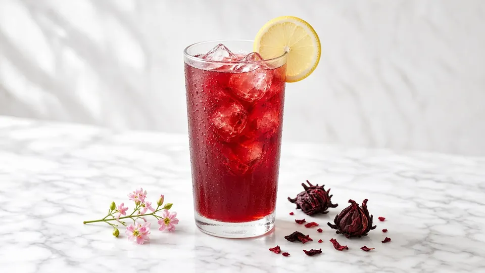 Flower Show Hibiscus cocktail made with AYO™ Lemonade + Vodka