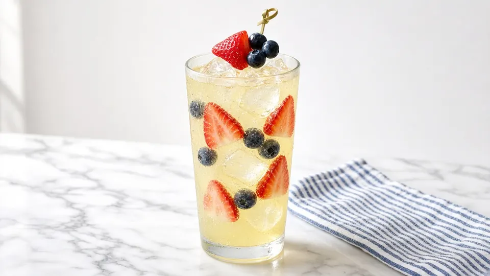 Independence Lemonade cocktail made with AYO™ Lemonade + Vodka