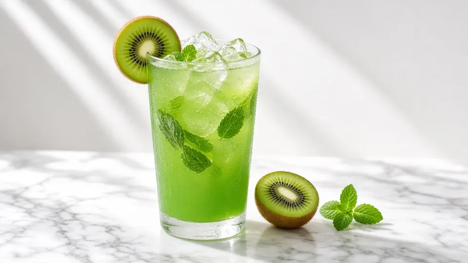Kelly Green Cooler cocktail made with AYO™ Lemonade + Vodka