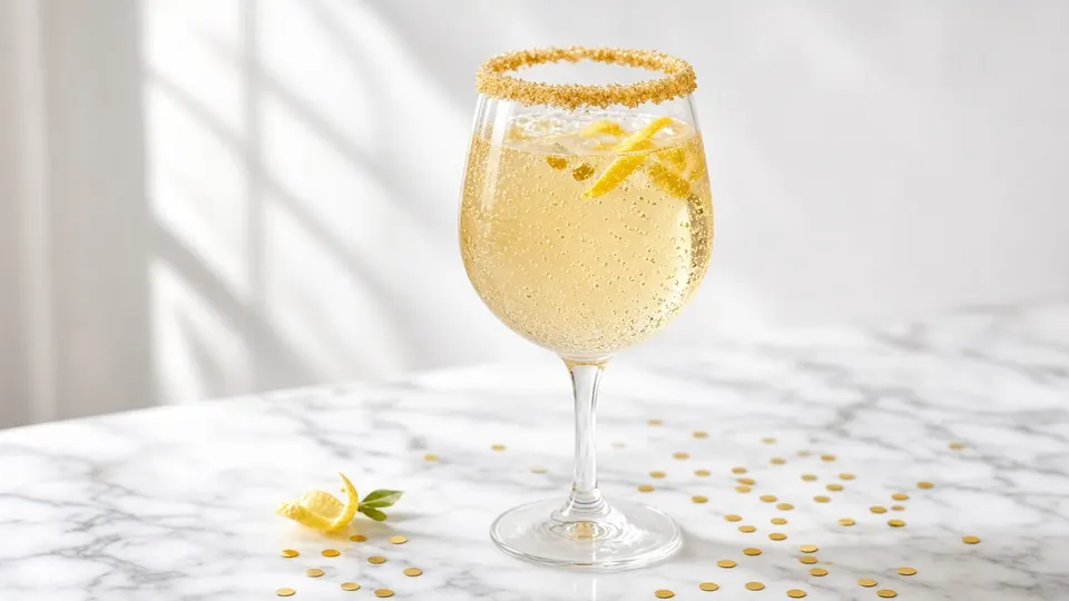 Mummers Strut cocktail made with AYO™ Lemonade + Vodka