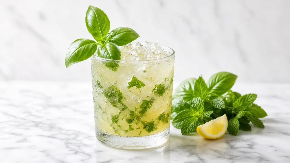 Rittenhouse Smash cocktail made with AYO™ Lemonade + Vodka