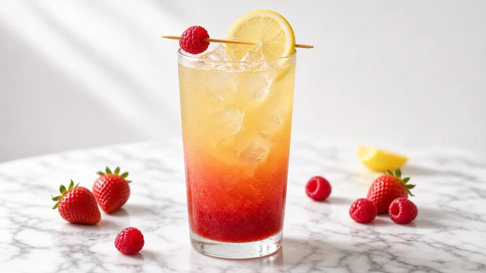 Schuylkill Sunset cocktail made with AYO™ Lemonade + Vodka