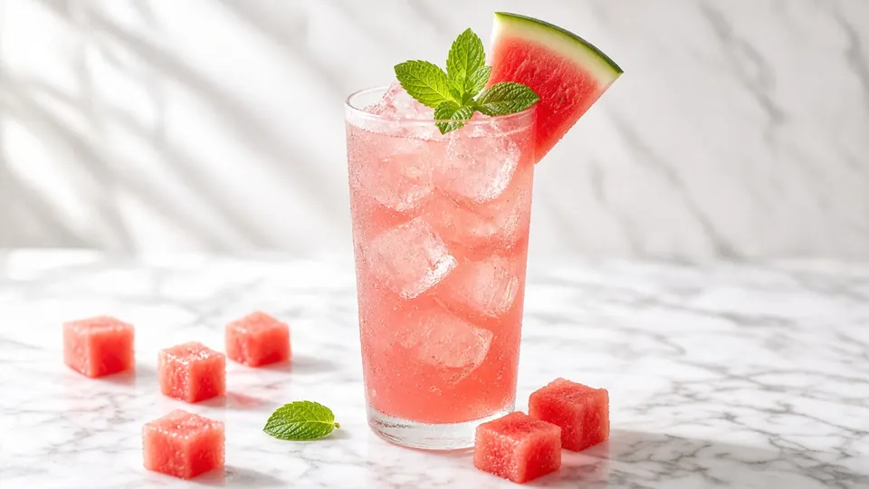 Watermelon Cooler cocktail made with AYO™ Lemonade + Vodka